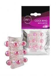 Прозрачная сквозная насадка на пенис с цветными шариками - Erowoman-Eroman - в Таганроге купить с доставкой