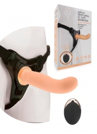 Женский вибрострапон со съемной насадкой и пультом ДУ - Erokay - купить с доставкой в Таганроге