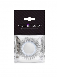 Круглое эрекционное кольцо с длинными «ресничками» - Sextaz - в Таганроге купить с доставкой