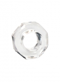 Прозрачное эрекционное кольцо в форме гайки - Sex Expert - в Таганроге купить с доставкой