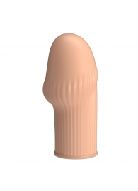 Телесная насадка на пенис Huel - 9 см. - Baile - в Таганроге купить с доставкой