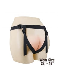 Черные трусики харнесс с платформой Caludio I - Baile - купить с доставкой в Таганроге