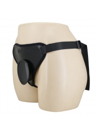 Черные трусики харнесс с платформой Caludio I - Baile - купить с доставкой в Таганроге