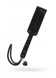 Черный кожаный пэддл - 32 см. - Pecado - купить с доставкой в Таганроге