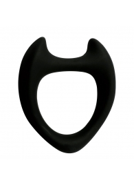 Черное эрекционное кольцо с рожками Wooomy Toro M - Adrien Lastic - в Таганроге купить с доставкой