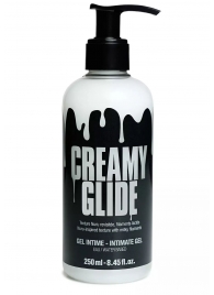 Лубрикант на водной основе Creamy Glide с консистенцией спермы - 250 мл. - Strap-on-me - купить с доставкой в Таганроге