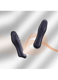 Сливовая силиконовая насадка на пенис с подхватом Manwan Ryzer - Manwan - в Таганроге купить с доставкой