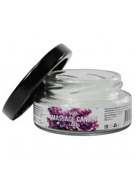 Массажная свеча «Сирень» - 50 мл. - SGAN - купить с доставкой в Таганроге