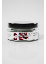 Массажная свеча «Спелая вишня» - 50 мл. - SGAN - купить с доставкой в Таганроге