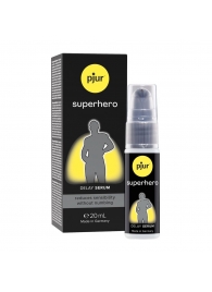 Пролонгатор-сыворотка pjur Superhero Delay Serum - 20 мл. - Pjur - купить с доставкой в Таганроге
