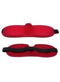 Красная глухая маска на резинке - Sitabella - купить с доставкой в Таганроге