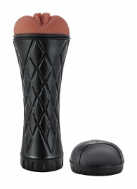 Коричневый мастурбатор-вагина Marly - Dream Toys - в Таганроге купить с доставкой