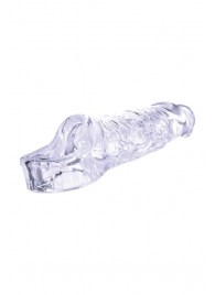 Прозрачная насадка-удлинитель Length Enhancer с подхватом - 16 см. - NMC - в Таганроге купить с доставкой