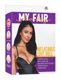 Телесная надувная секс-кукла с 3 любовными отверстиями - NMC - в Таганроге купить с доставкой