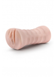 Телесный мастурбатор-вагина Ayumi с вибрацией - Blush Novelties - в Таганроге купить с доставкой