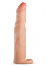 Телесная насадка-удлинитель Fortitude с подхватом - 17,7 см. - Blush Novelties - в Таганроге купить с доставкой