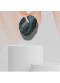 Серый сквозной мастурбатор с вибрацией Manwan Starter - Manwan - в Таганроге купить с доставкой