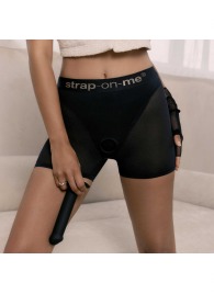 Трусики-шорты для фиксации насадок Strap-on-me Harness Lingerie Halo - size XS - Strap-on-me - купить с доставкой в Таганроге