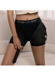 Трусики-шорты для фиксации насадок Strap-on-me Harness Lingerie Halo - size M - Strap-on-me - купить с доставкой в Таганроге