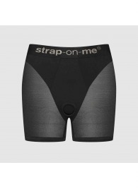 Трусики-шорты для фиксации насадок Strap-on-me Harness Lingerie Halo - size XL - Strap-on-me - купить с доставкой в Таганроге