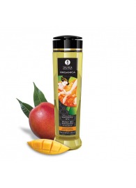 Массажное масло для тела Luscious Mango с ароматом манго - 240 мл. - Shunga - купить с доставкой в Таганроге