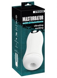 Белый мастурбатор Masturbator with 2 functions - Orion - в Таганроге купить с доставкой