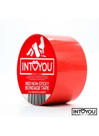 Красный скотч для фиксации Non-Sticky Bondage Tape - 15 м. - Intoyou - купить с доставкой в Таганроге