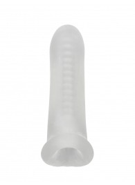 Белый фаллоудлинитель Striker - 13,5 см. - Lola Games - в Таганроге купить с доставкой