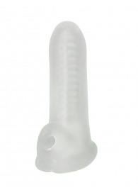 Белый фаллоудлинитель Striker - 13,5 см. - Lola Games - в Таганроге купить с доставкой