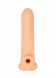Телесный фаллоудлинитель Titan - 16,5 см. - Lola Games - в Таганроге купить с доставкой