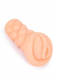 Телесный мастурбатор-вагина с вибропулей и эрекционными кольцами в комплекте - Sexy Girl - в Таганроге купить с доставкой