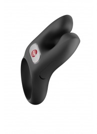 Черное эрекционное виброкольцо Nos - Fun Factory - в Таганроге купить с доставкой