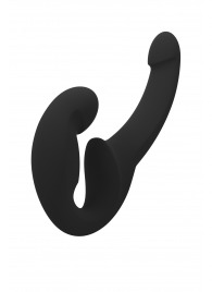 Черный безремневой страпон Share Lite - Fun Factory - купить с доставкой в Таганроге