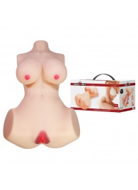 Мастурбатор-торс Aveline с 2 любовными тоннелями - Baile - в Таганроге купить с доставкой