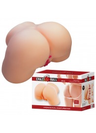 Телесный мастурбатор с 2 любовными отверстиями Olivia - Baile - в Таганроге купить с доставкой