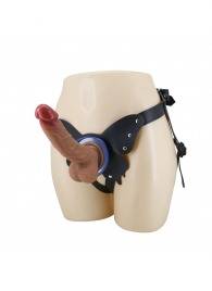 Поясной страпон Wells: трусики в форме бабочки и фаллоимитатор-насадка - Baile - купить с доставкой в Таганроге