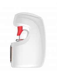 Белый мастурбатор с язычком и возвратно-поступательными движениями - Secwell - в Таганроге купить с доставкой