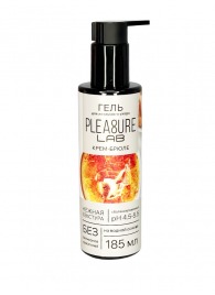 Съедобный лубрикант на водной основе Pleasure Lab с ароматом крем-брюле - 185 мл. - Pleasure Lab - купить с доставкой в Таганроге