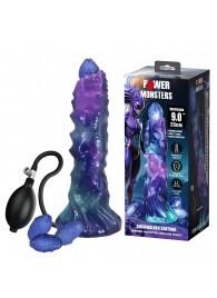 Фиолетовый яйцеродящий фаллоимитатор Duskwalker Sentinal на присоске - 22,4 см. - Baile - купить с доставкой в Таганроге