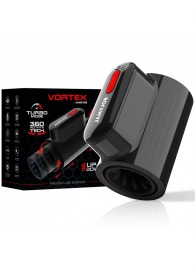 Черный автоматический мастурбатор с режимами поступательных движений и ротации - JAMYJOB - в Таганроге купить с доставкой