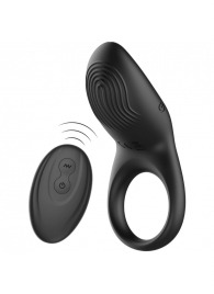 Черное эрекционное виброкольцо с пультом ДУ - Ibiza - в Таганроге купить с доставкой