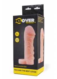 Фаллическая удлиняющая насадка с кольцом для фиксации - 16 см. - ToyFa - в Таганроге купить с доставкой Фаллическая удлиняющая насадка с кольцом для фиксации - 16 см. - ToyFa - в Таганроге купить с доставкой