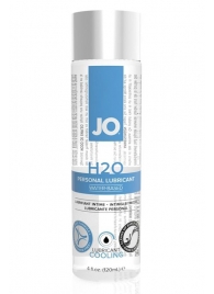 Охлаждающий лубрикант на водной основе JO Personal Lubricant H2O COOLING - 120 мл. - System JO - купить с доставкой в Таганроге