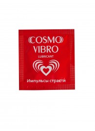 Пробник женского стимулирующего лубриканта на силиконовой основе Cosmo Vibro - 3 гр. - Биоритм - купить с доставкой в Таганроге