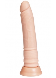 Телесный фаллоимитатор A-toys с присоской - 22 см. - A-toys купить с доставкой в интернет-магазине Orgasmix в Таганроге Телесный фаллоимитатор A-toys с присоской - 22 см. - A-toys