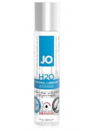 Возбуждающий лубрикант на водной основе JO Personal Lubricant H2O Warming - 30 мл. - System JO - купить с доставкой в Таганроге