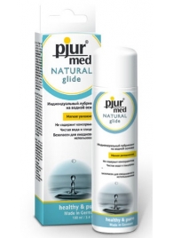 Нейтральный лубрикант на водной основе pjur MED Natural glide - 100 мл. - Pjur - купить с доставкой в Таганроге