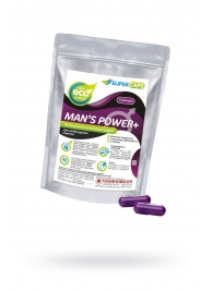 Капсулы для мужчин Man s Power+ с гранулированным семенем - 2 капсулы (0,35 гр.) - SuperCaps - купить с доставкой в Таганроге