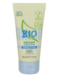 Органический лубрикант для чувствительной кожи Bio Sensitive - 50 мл. - HOT - купить с доставкой в Таганроге