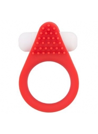 Красное эрекционное кольцо LIT-UP SILICONE STIMU RING 1 RED - Dream Toys - в Таганроге купить с доставкой